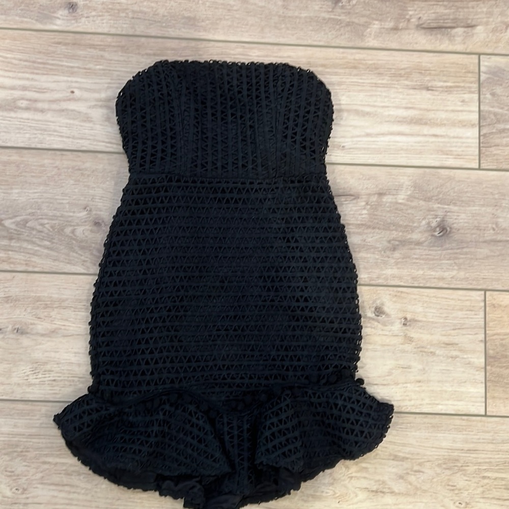 Hello Molly Chase That Feeling Black Dress XS NEW